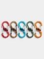 Niteize S-Biner® MicroLock® Aluminum - 5 Pack karabiner multikolor színben 1