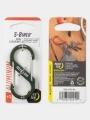 Niteize S-Biner® Aluminum Dual Carabiner #3 karabiner oliva színben 1