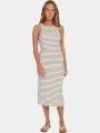 O'Neill O'Neill Jess Midi Rib Dress női midi ruha homok színben 1
