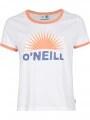 O'Neill Marri Ringer T-Shirt női rövid ujjú póló fehér színben 1