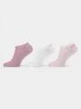 O'Neill O'Neill Unisex Sneaker Socks 3-Pack bokazokni rózsaszín színben 1