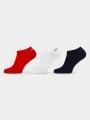 O'Neill O'Neill Unisex Sneaker Socks 3-Pack bokazokni piros színben 1