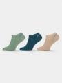 O'Neill O'Neill Unisex Sneaker Socks 3-Pack bokazokni zöld színben 1