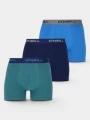 O'Neill O'Neill Men Boxershorts Uni 3-Pack férfi alsónadrág multikolor színben 1