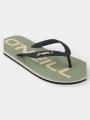 O'Neill Profile Logo Sandals férfi flip flop papucs zöld színben 1