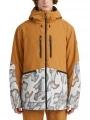 O'Neill Texture Jacket férfi síkabát barna színben 1