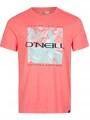O'Neill Crazy T-Shirt férfi rövid ujjú póló rózsaszín színben 1