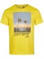 O'Neill Loren T-Shirt férfi rövid ujjú póló sárga színben 1