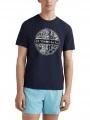 O'Neill Seareef T-Shirt férfi rövid ujjú póló sötétkék színben 1