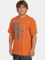 O'Neill O'Neill Front Print T-Shirt férfi rövid ujjú póló narancssárga színben 1