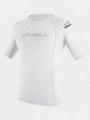 O'Neill Basic Skins S/S Rash Guard férfi rövid ujjú lycra fehér színben 1