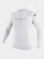 O'Neill Basic Skins L/S Rash Guard férfi hosszú ujjú lycra fehér színben 1
