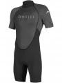 O'Neill REACTOR-2 2MM BACK ZIP S/S SPRING férfi rövid ujjú neoprén ruha fekete színben 1
