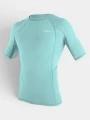 O'Neill Basic Skins S/S Rash Guard férfi rövid ujjú lycra világoskék színben 1