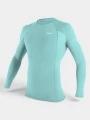 O'Neill Basic Skins L/S Rash Guard férfi hosszú ujjú lycra világoskék színben 1