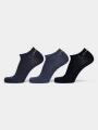O'Neill O'Neill Women Men Sneaker Socks 3-Pack bokazokni fekete színben 1