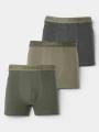 O'Neill  O'Neill Men Boxershorts Uni 3-Pack férfi alsónadrág zöld színben 1