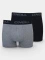 O'Neill O'Neill Men Boxershorts Uni 2-Pack férfi alsónadrág szürke színben 1