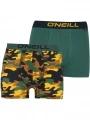 O'Neill Men boxer O'Neill camo & plain 2-pack férfi alsónadrág multikolor színben 1