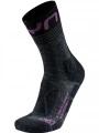 UYN UYN WOMAN TREKKING ONE ALL SEASON MID SOCKS női túrazokni fekete színben 1