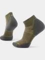 Smartwool Run Targeted Cushion Ankle Socks sportzokni oliva színben 1