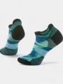 Smartwool Women's Run Targeted Cushion Brushed Print Low Ankle Socks női sportzokni kék színben 1