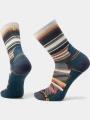 Smartwool Hike Light Cushion Panorama Crew Socks túrazokni sötétkék színben 1