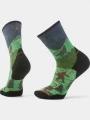 Smartwool Trail Run Targeted Cushion Neature Print Crew Socks sportzokni zöld színben 1