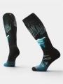 Smartwool Women's Ski Full Cushion Alpine Auroras OTC Socks női sízokni fekete színben 1