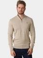 Timberland Williams River Cotton 1/4 Zip Sweater férfi kötött pulóver szürke színben 1