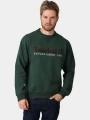Timberland Established 1973 Embroidered Logo Bb Crew férfi pulóver sötétzöld színben 1