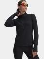 Under Armour UA Launch Pro Half Zip férfi hosszú ujjú sport póló fekete színben 1