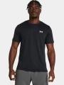 Under Armour UA Launch Shortsleeve férfi rövid ujjú sport póló fekete színben 1