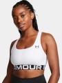Under Armour UA HG Mid Branded női sportmelltartó fehér színben 1